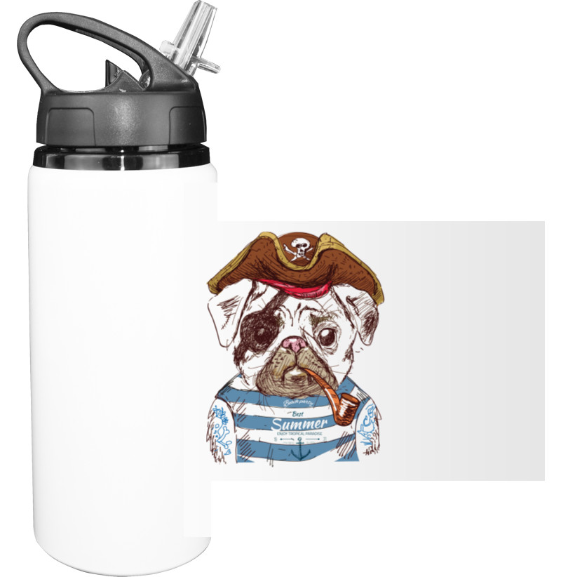 Sport Water Bottle - Dog Art - Mfest