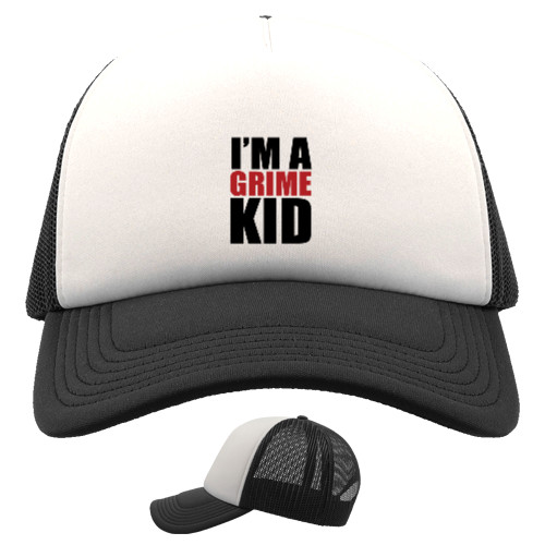 Kids' Trucker Cap - Grime Kid - Mfest