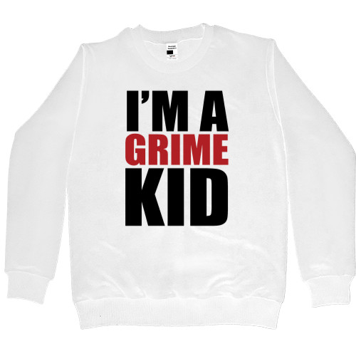 Women's Premium Sweatshirt - Grime Kid - Mfest