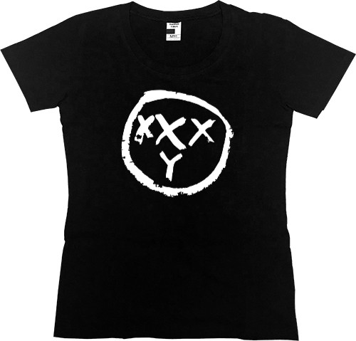 Women's Premium T-Shirt - Oxxxymiron Logo White - Mfest