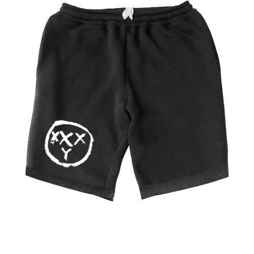 Kids' Shorts - Oxxxymiron Logo White - Mfest