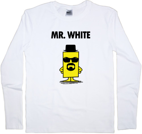 Kids' Longsleeve Shirt - MR. WHITE - Mfest