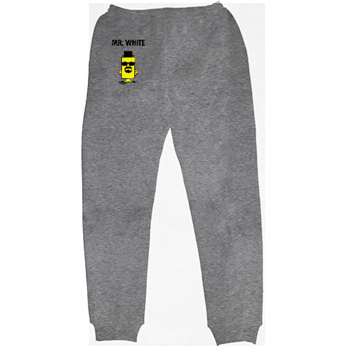 Men's Sweatpants - MR. WHITE - Mfest