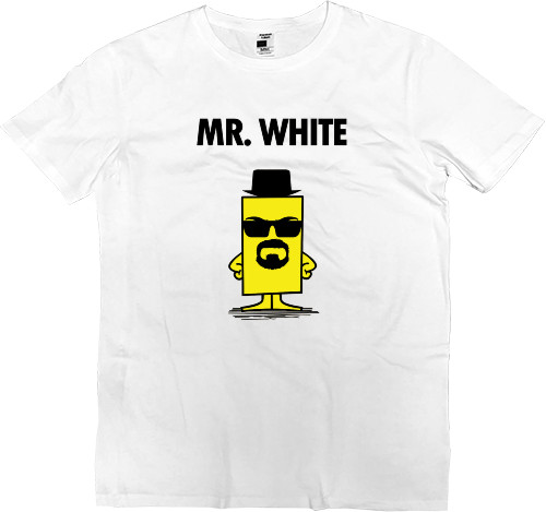 Men’s Premium T-Shirt - MR. WHITE - Mfest