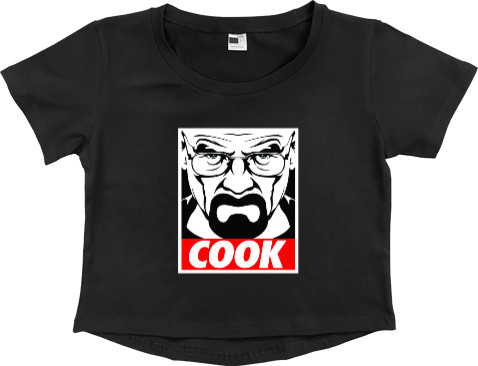 Women's Cropped Premium T-Shirt - Breaking Bad Cook - Mfest