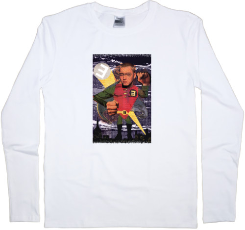 Men's Longsleeve Shirt - Eminem Superman Art - Mfest