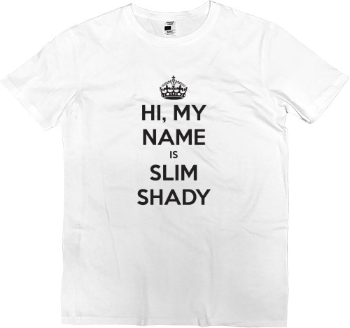 Men’s Premium T-Shirt - My name is Slim Shady - Mfest