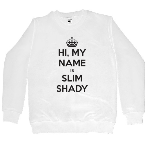 Women's Premium Sweatshirt - My name is Slim Shady - Mfest