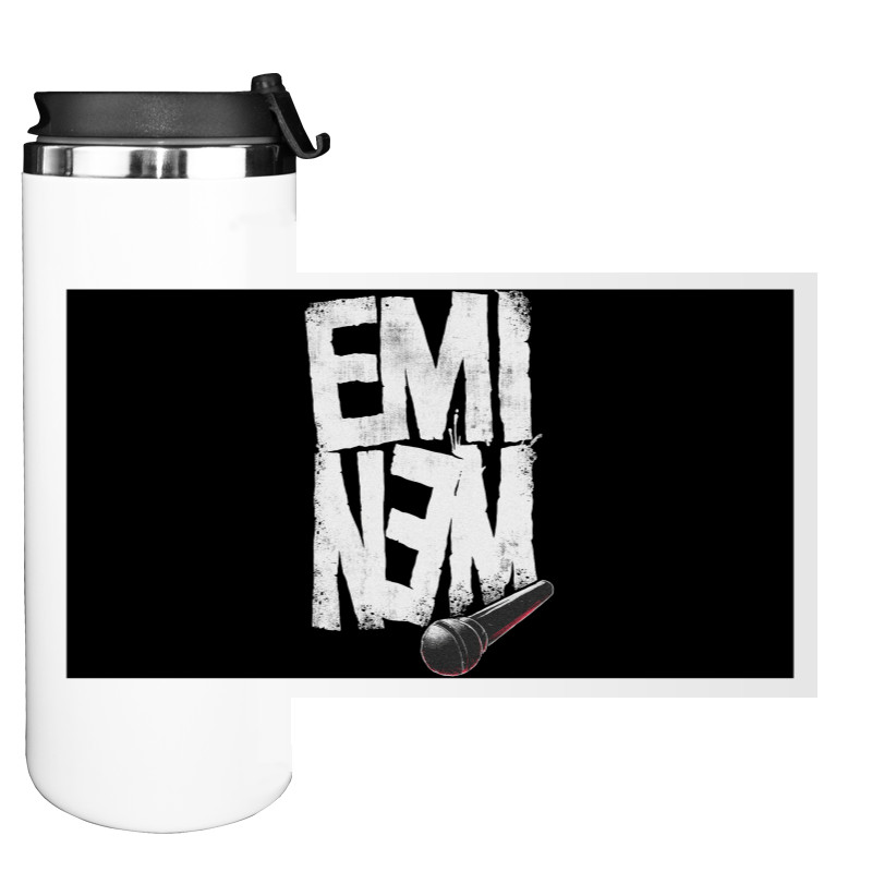 Water Bottle on Tumbler - Eminem Recovery - Mfest