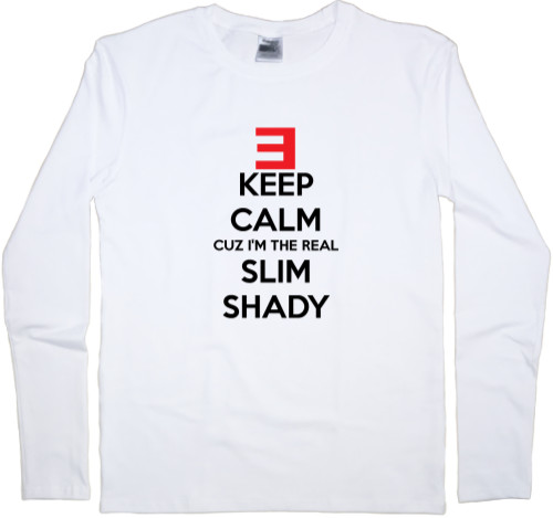 Men's Longsleeve Shirt - Eminem Slim Shady - Mfest