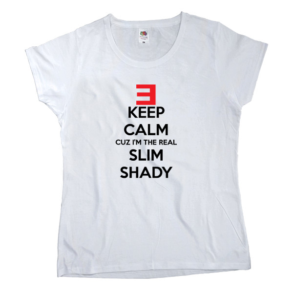 Women's T-shirt Fruit of the loom - Eminem Slim Shady - Mfest