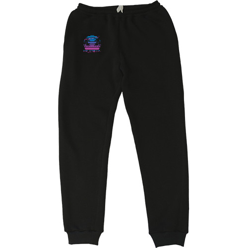 Men's Sweatpants - Black Mirror 8 - Mfest