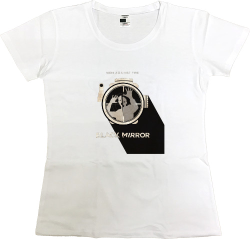 Women's Premium T-Shirt - Black Mirror 6 - Mfest