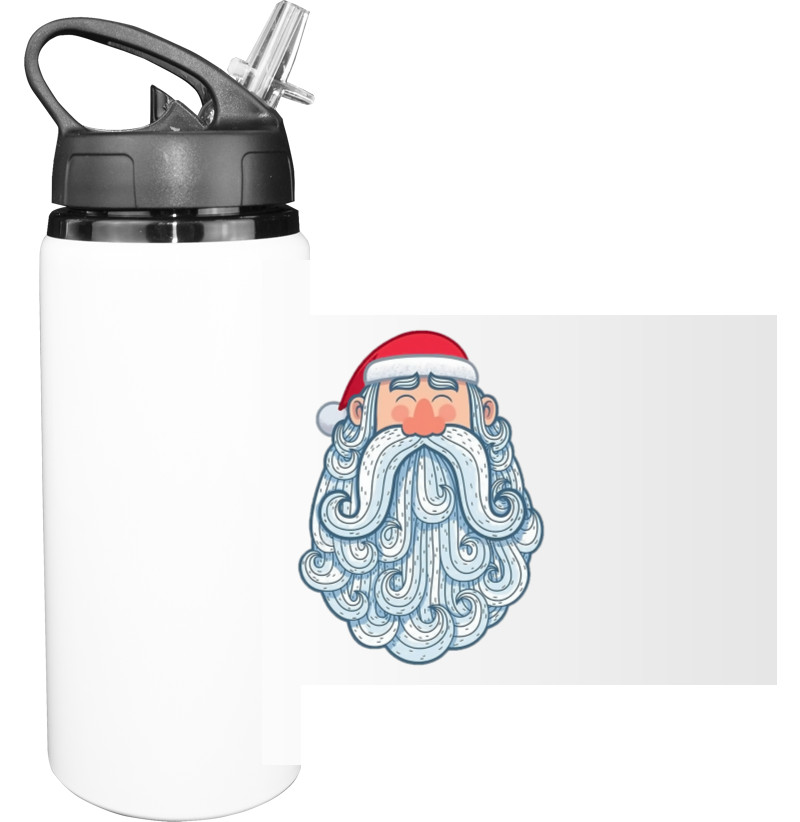 Sport Water Bottle - Санта бородач - Mfest