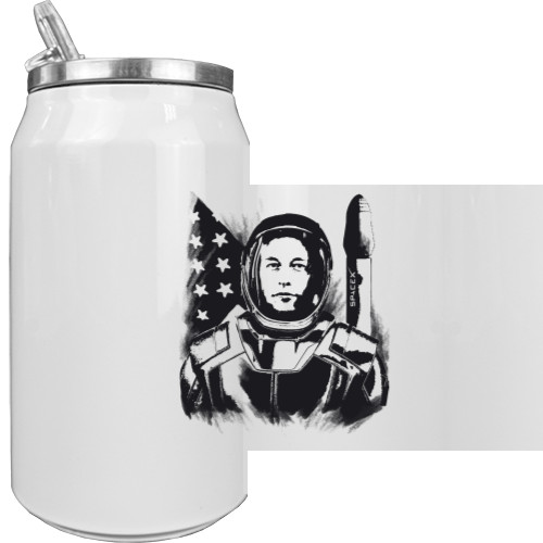 Aluminum Can - elon space x - Mfest