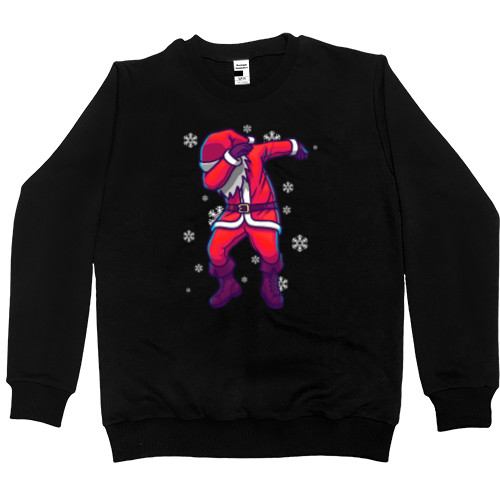 Men’s Premium Sweatshirt - Dancing Santa - Mfest