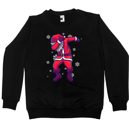 Women's Premium Sweatshirt - Dancing Santa - Mfest