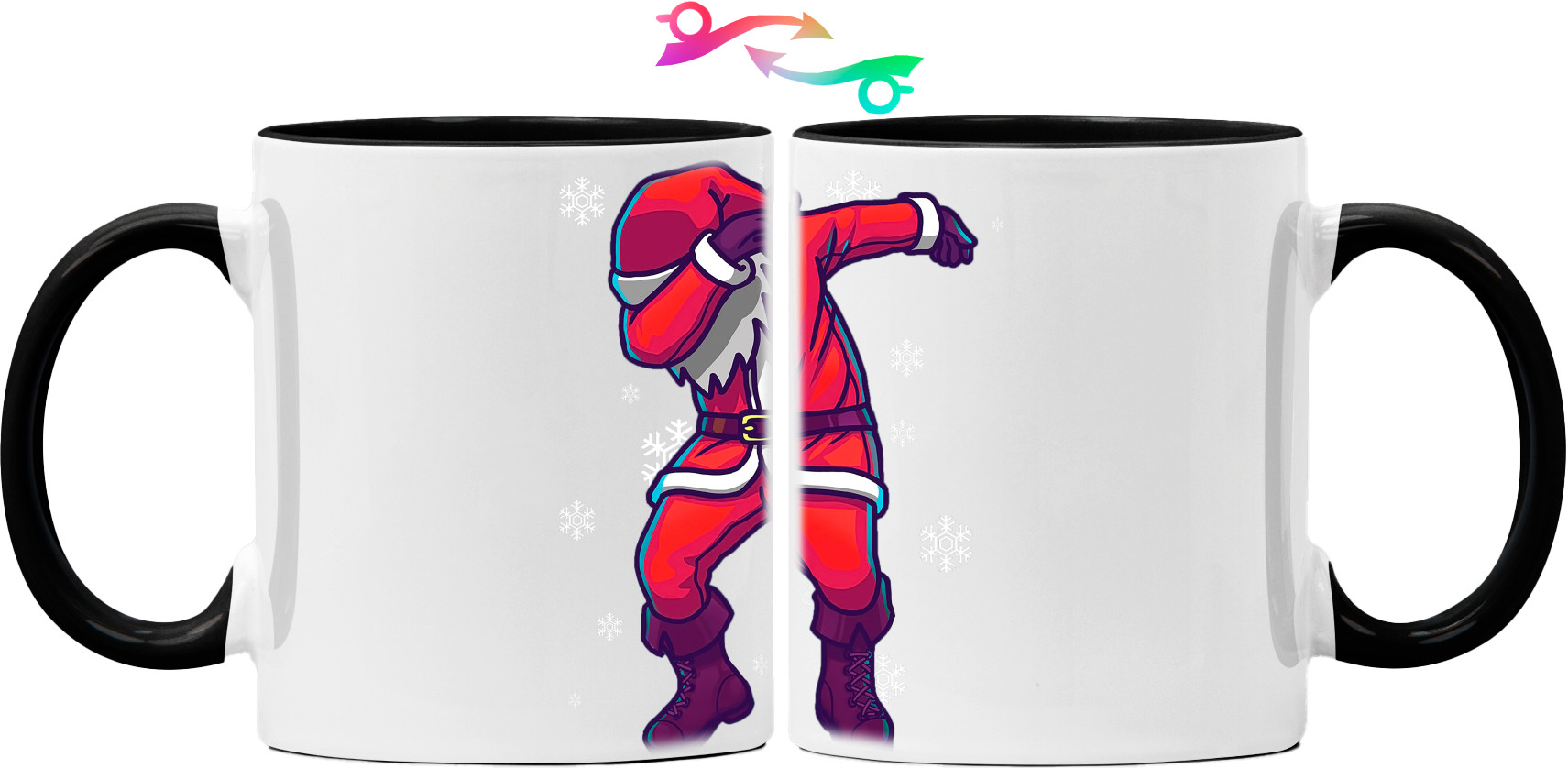 Mug - Dancing Santa - Mfest