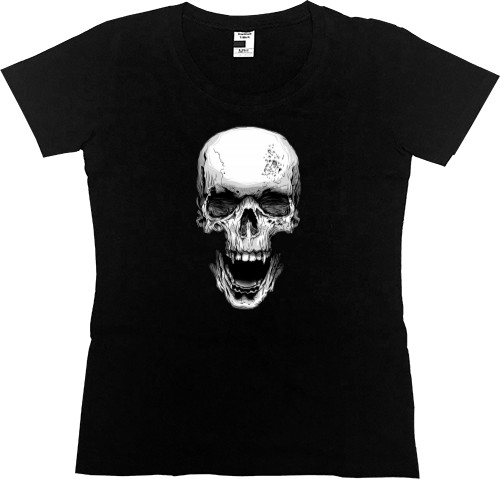 Women's Premium T-Shirt - Skull - Mfest