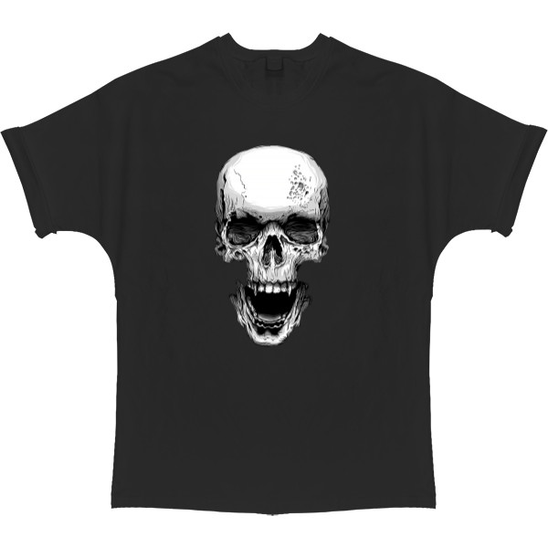 T-shirt Oversize - Skull - Mfest