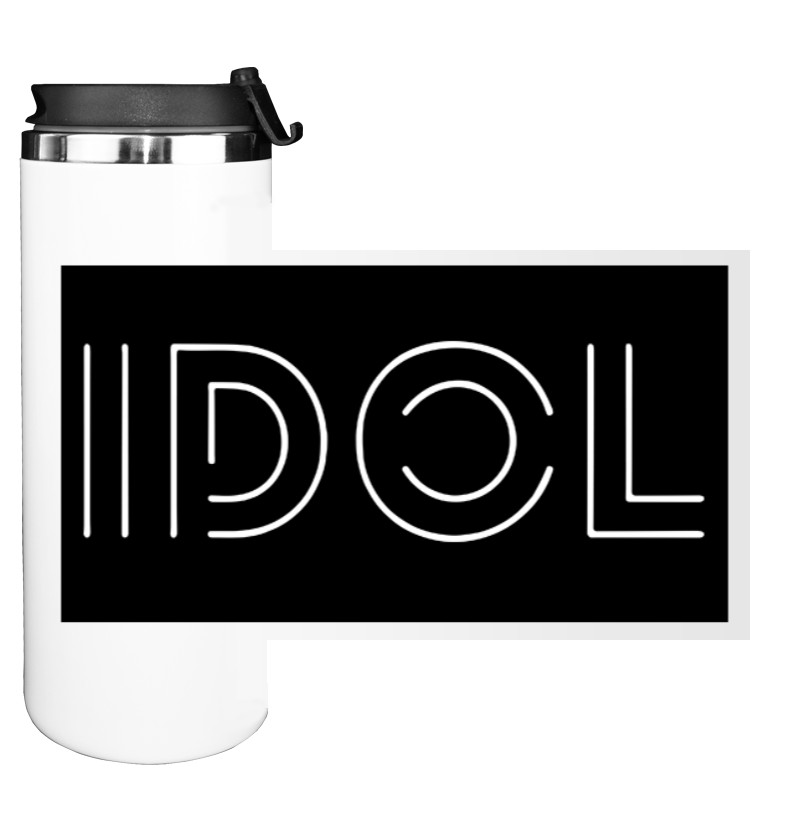 Water Bottle on Tumbler - BTS Idol - Mfest