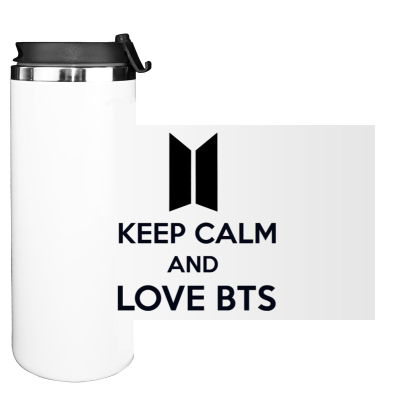 Water Bottle on Tumbler - Bts Love - Mfest