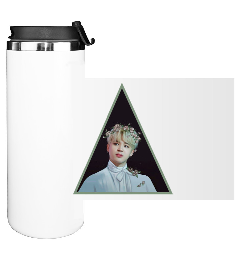 Water Bottle on Tumbler - BTS JIMIN - Mfest