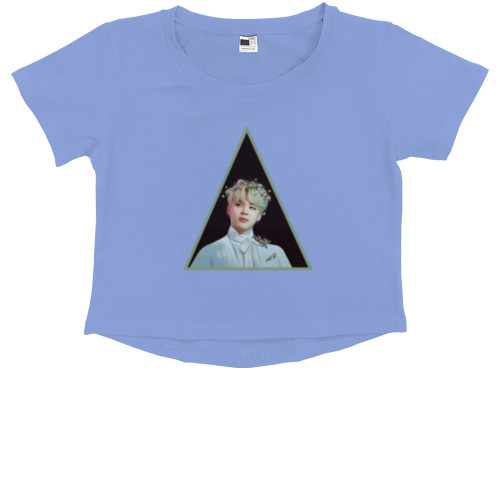 Kids' Premium Cropped T-Shirt - BTS JIMIN - Mfest