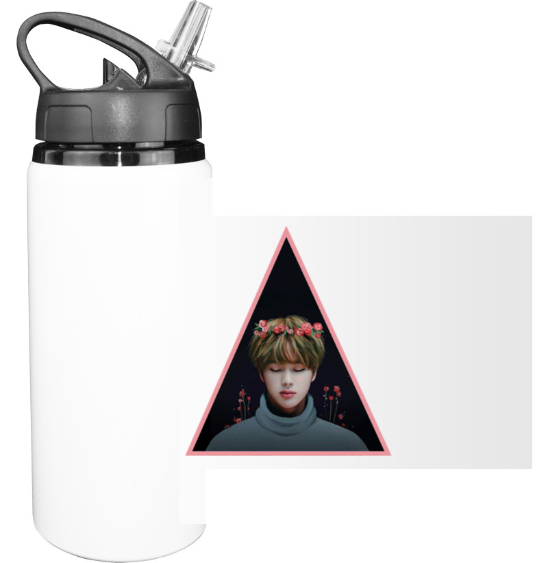 Sport Water Bottle - BTS JIN - Mfest