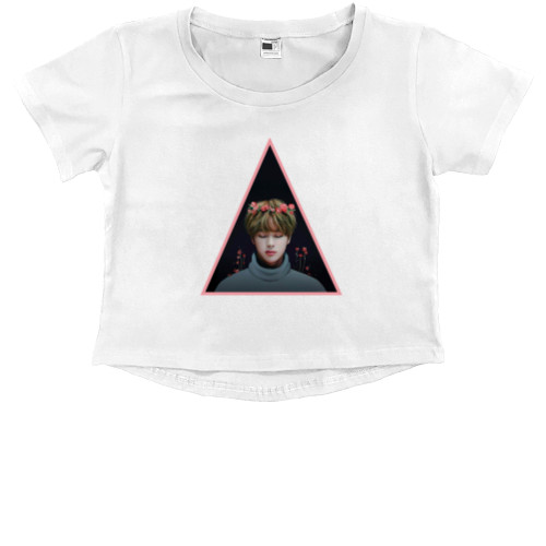 BTS - Kids' Premium Cropped T-Shirt - BTS JIN - Mfest