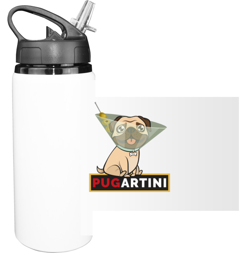 Sport Water Bottle - Pugartini - Mfest