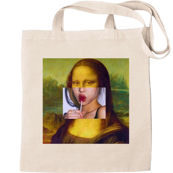 Tote Bag - mona lisa - Mfest