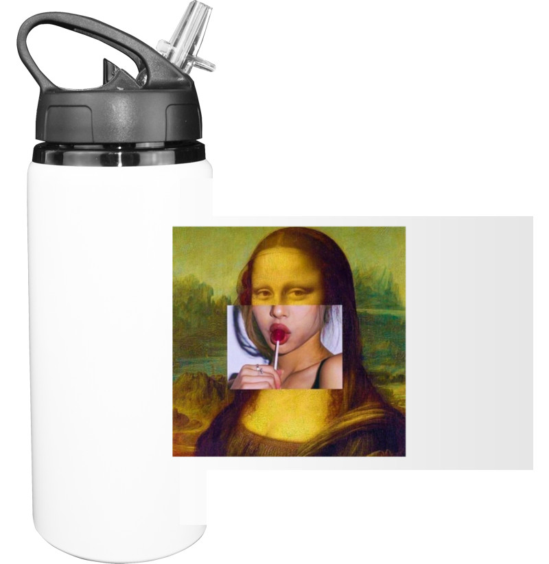 Sport Water Bottle - mona lisa - Mfest