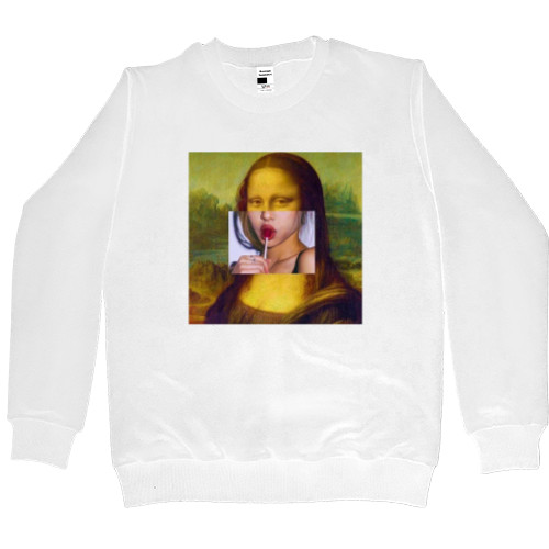 Men’s Premium Sweatshirt - mona lisa - Mfest