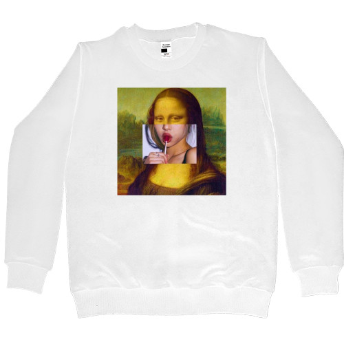 Women's Premium Sweatshirt - mona lisa - Mfest