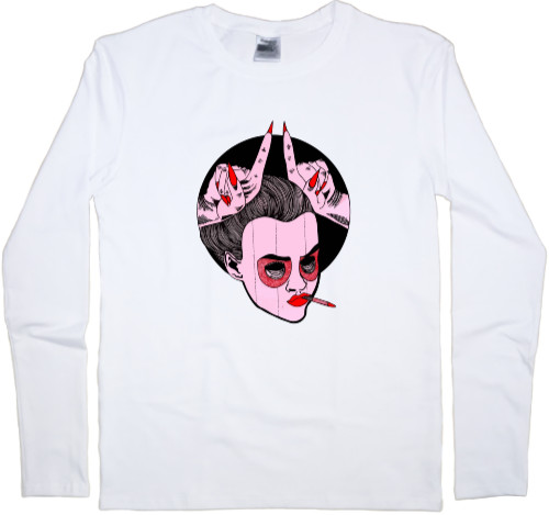 Kids' Longsleeve Shirt - surrealism - Mfest