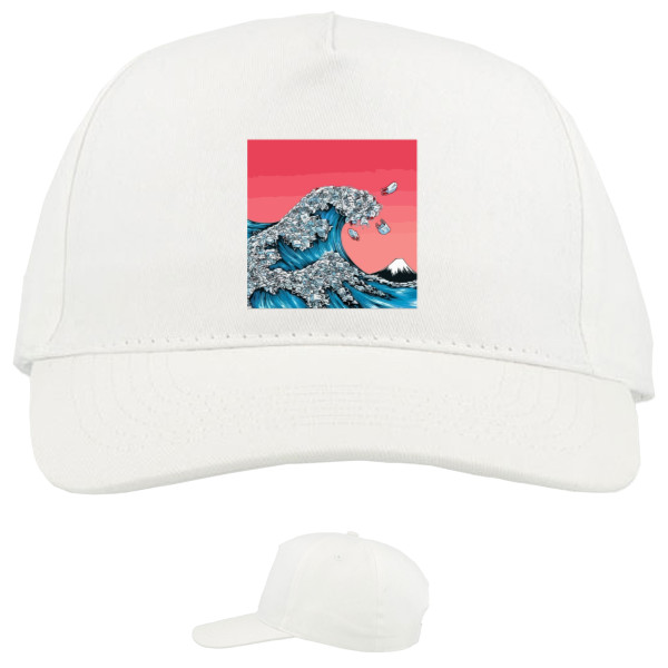 Baseball Caps - 5 panel - plastic wave - Mfest