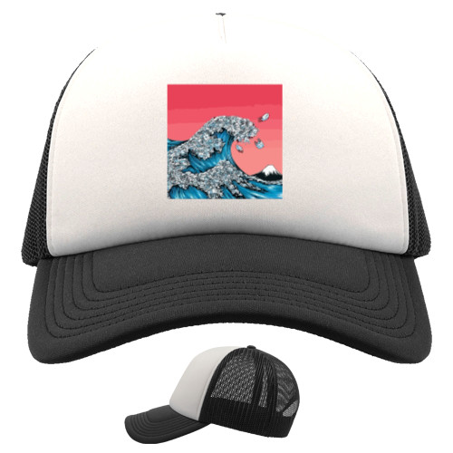 Trucker Cap - plastic wave - Mfest