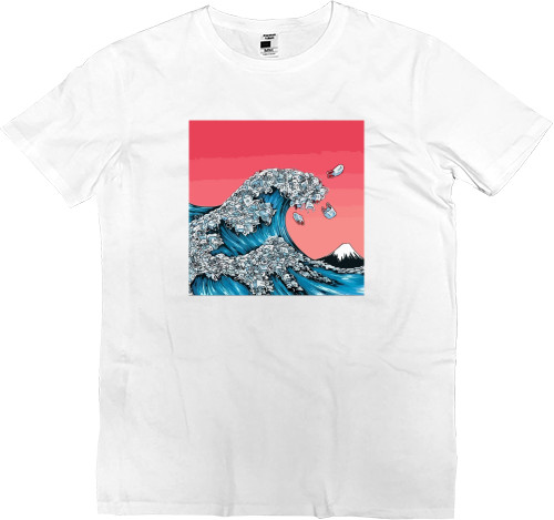 Kids' Premium T-Shirt - plastic wave - Mfest