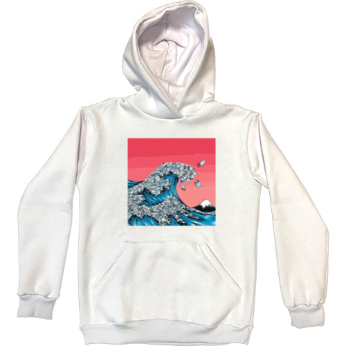 Kids' Premium Hoodie - plastic wave - Mfest