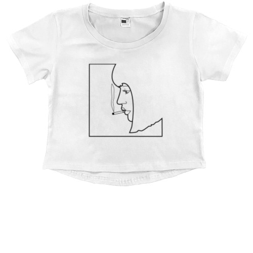 Kids' Premium Cropped T-Shirt - girl - Mfest