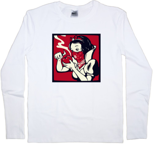 Kids' Longsleeve Shirt - snow white - Mfest