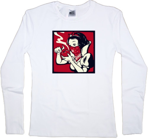 Women's Longsleeve Shirt - snow white - Mfest