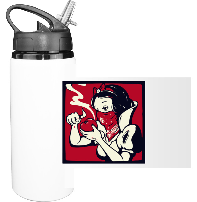 Sport Water Bottle - snow white - Mfest