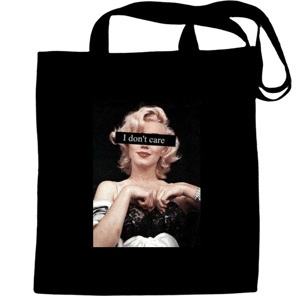 Tote Bag - i don't care - Mfest