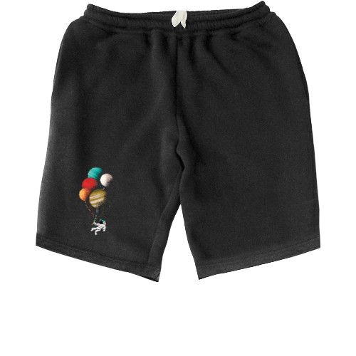 Men's Shorts - Астронавт с Планетами - Mfest