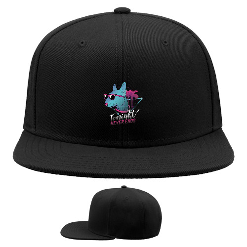 Snapback Baseball Cap - Бультерьер Ретро - Mfest