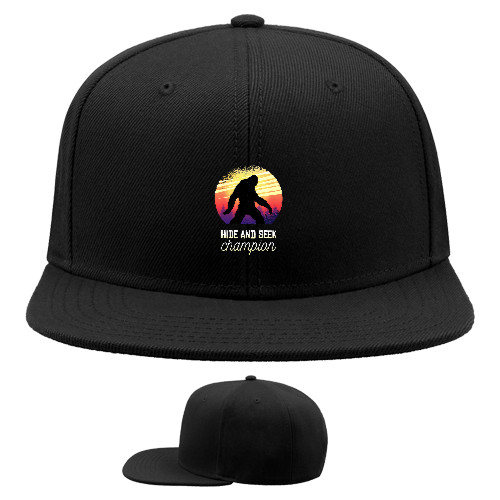 Snapback Baseball Cap - Бигфут Йети Снежный человек - Mfest