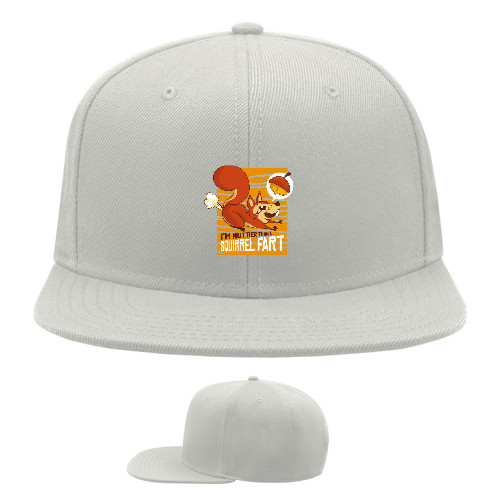 Другие животные - Snapback Baseball Cap - Белка с Орехом - Mfest