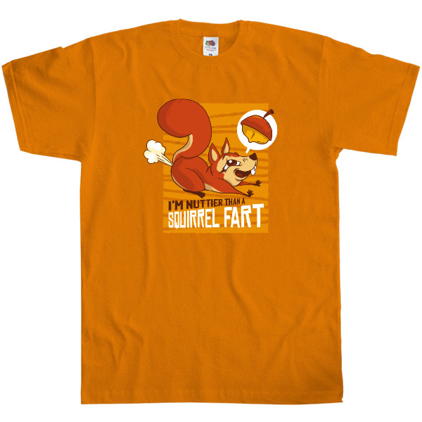 Kids' T-Shirt Fruit of the loom - Белка с Орехом - Mfest